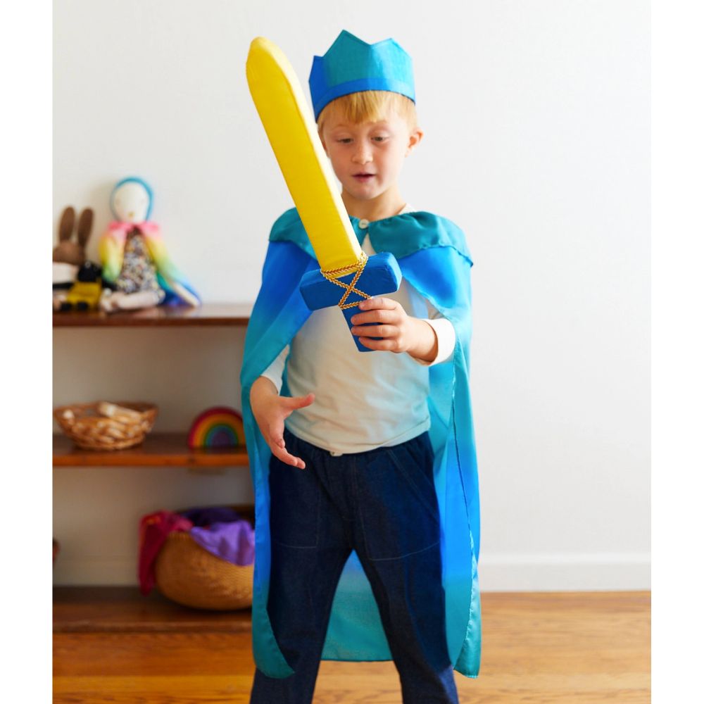 Sarahs Silk Soft Sword Blue