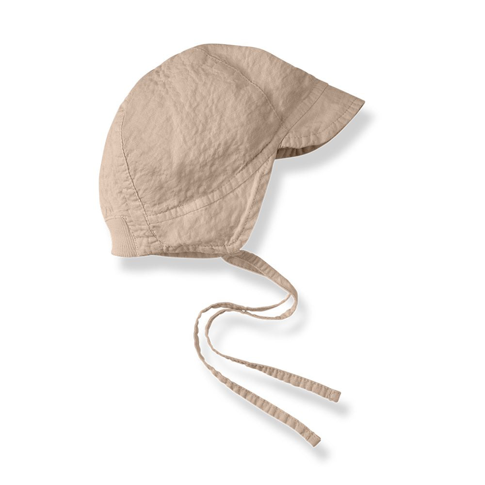 1 + in the Family Newborn PIRGOS Seersucker Bonnet T