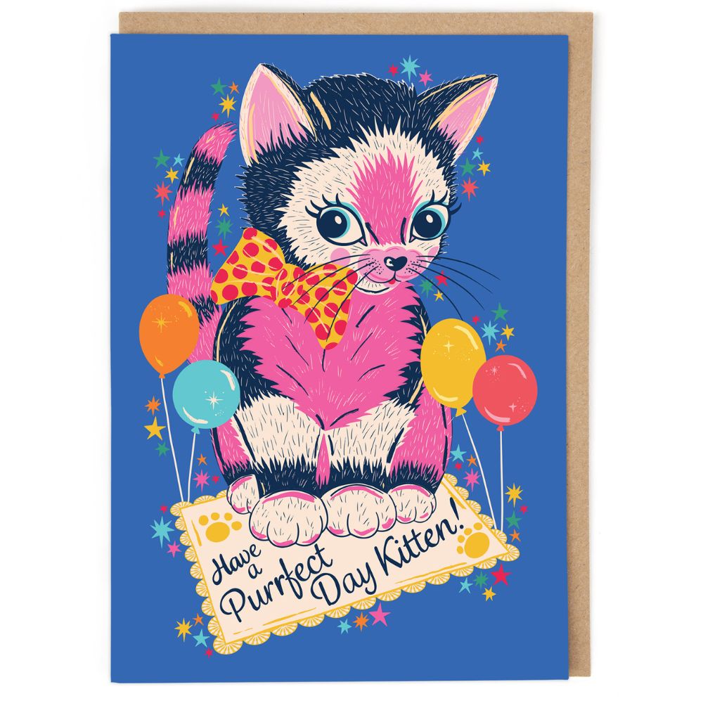 Purrfect Kitten Card