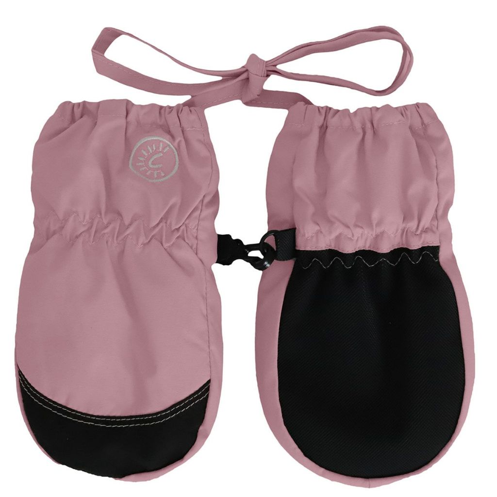 Calikids Baby Waterproof Mitt with String Pink Lilac