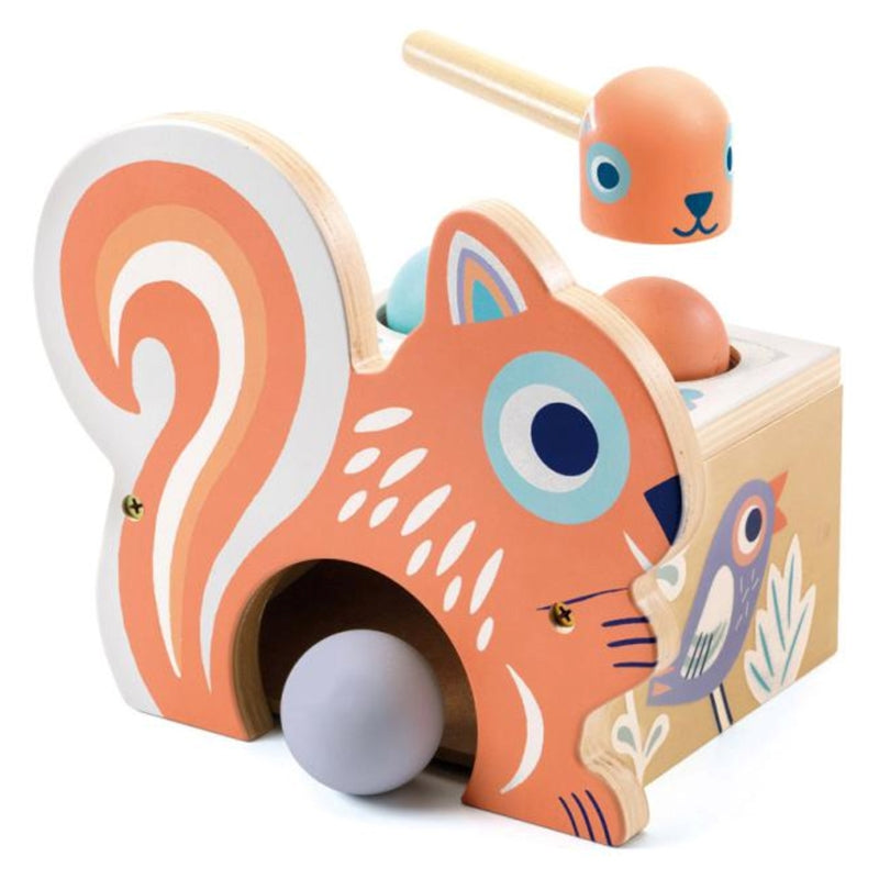 Djeco BabyNut Wooden Tap Tap Game