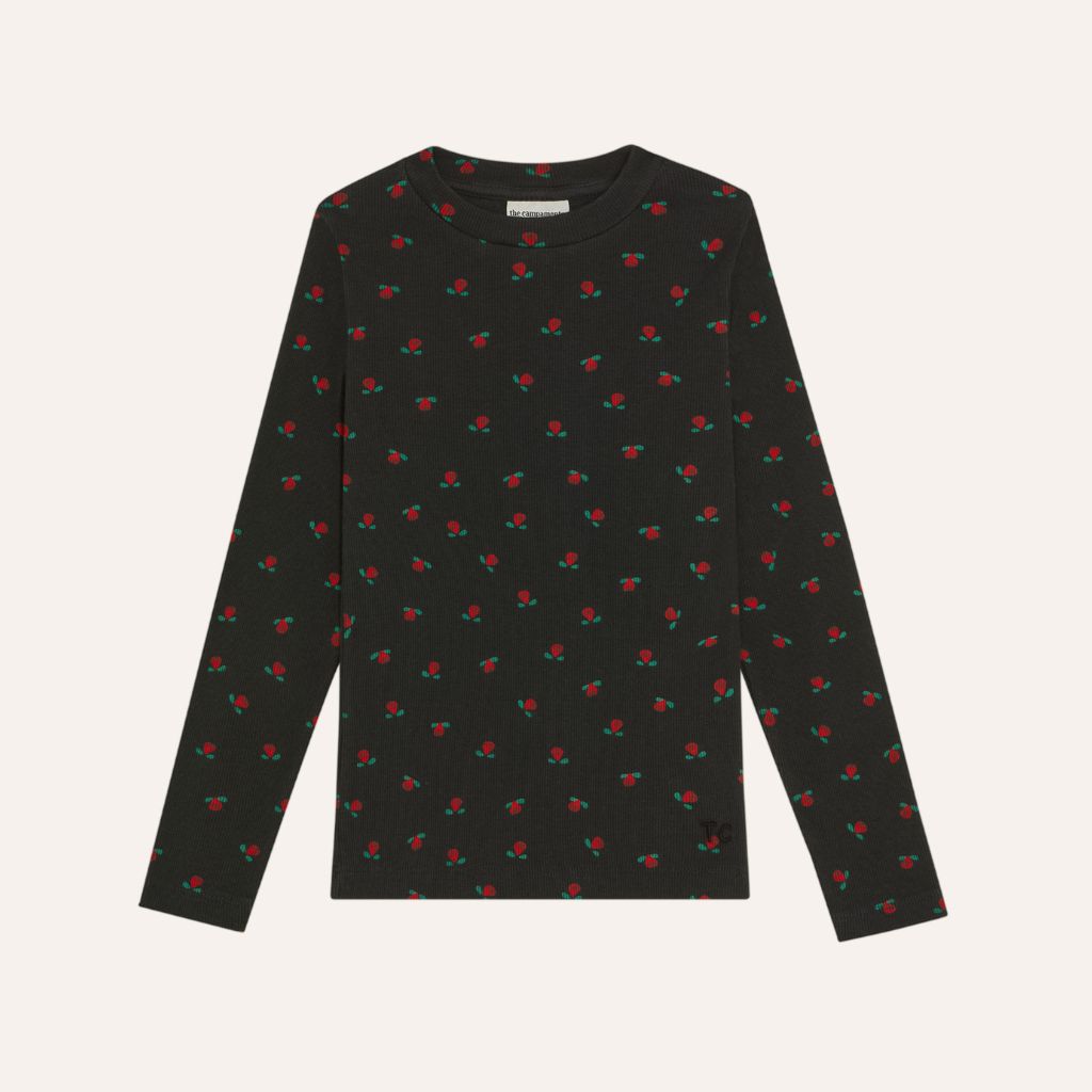 The Campamento Flowers Grey Tshirt