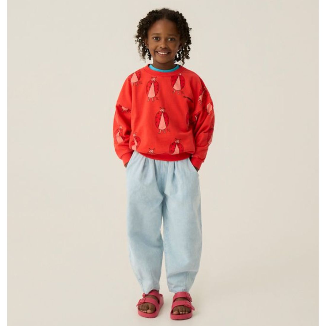 The Campamento Light Blue Denim Trousers