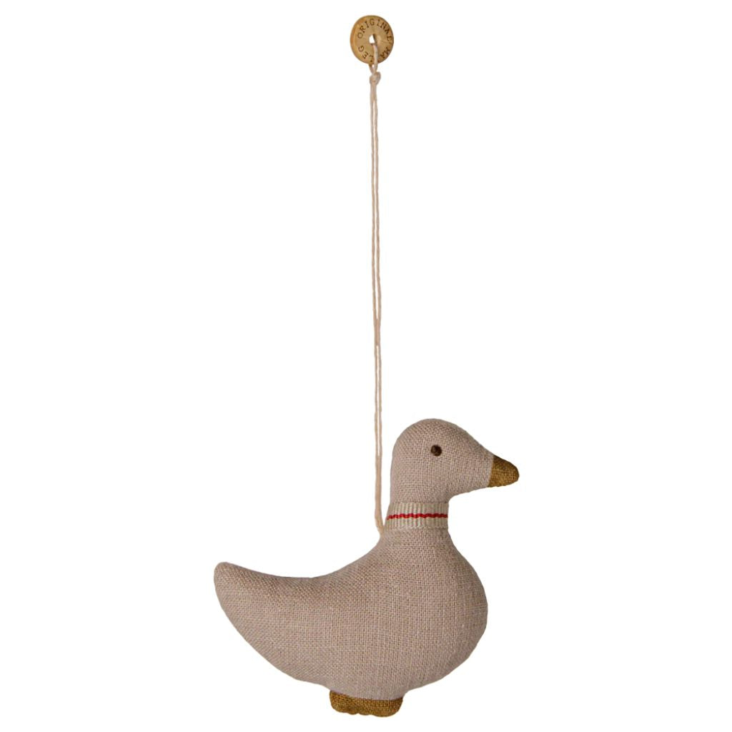 Maileg Fabric ornament, Duck - Sand