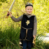 Golden Knight With Tunic, Cape, & Crown, Size 3-4