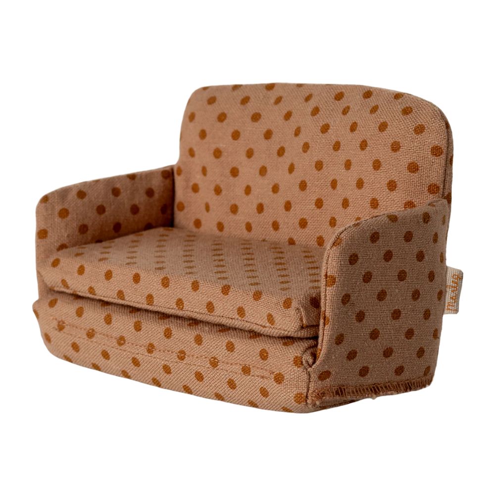 Maileg Sofa bed, Mouse - Dots
