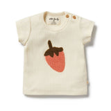 Wilson & Frenchy Embroidered Organic Tee
