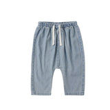 Quincy Mae Heny Pant Chambray