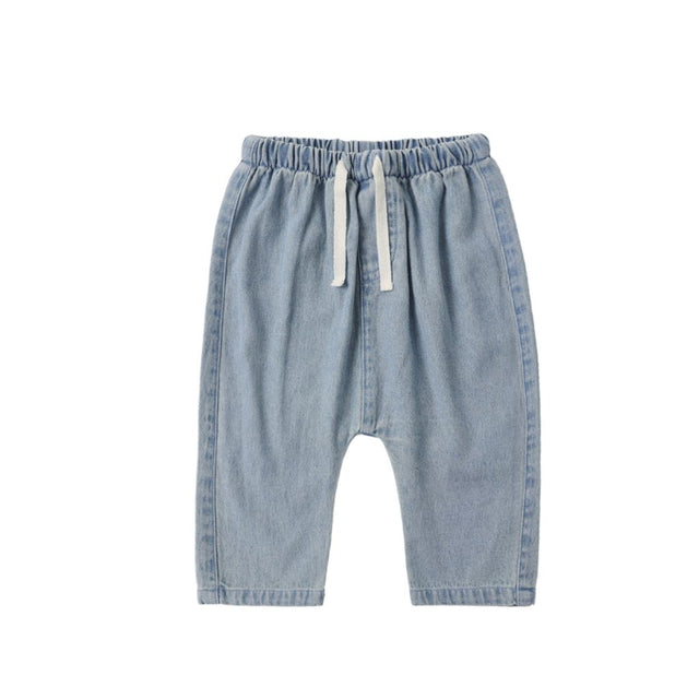 Quincy Mae Heny Pant Chambray