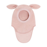 Huttelihut Balaclava Ears Wool Rose Smoke
