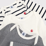 Petit Bateau LS Bodies 3pcs