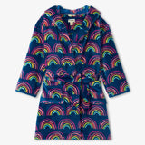 Hatley Twisty Rainbow Hearts Robe