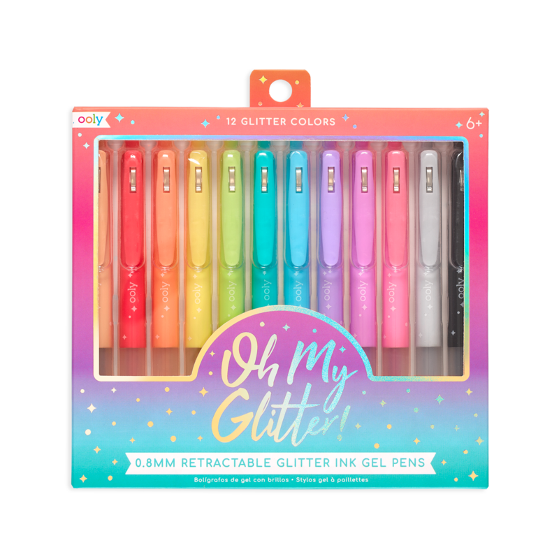 Oh My Glitter! Gel Pens - Set of 12