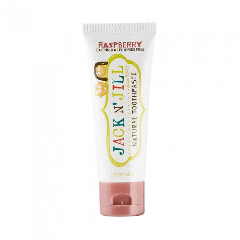 Jack N Jill Natural Toothpaste 50g- Raspberry