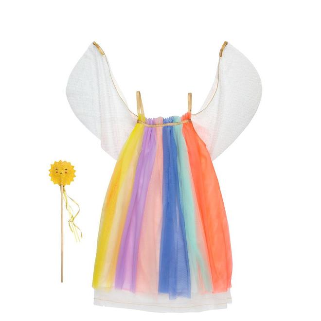 green emerald velvet dress Childrens Flamingo Tulle Cape and Cap Dress Up Set
