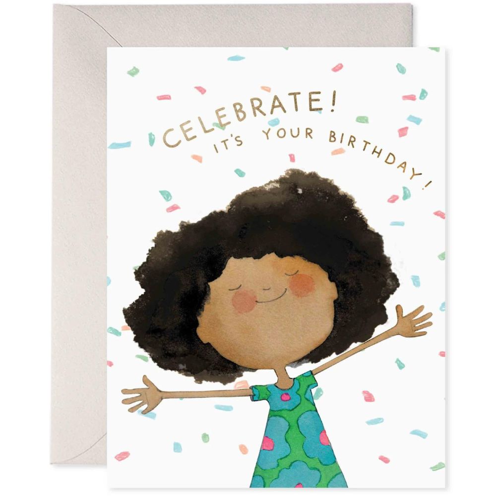 Confetti Birthday Card