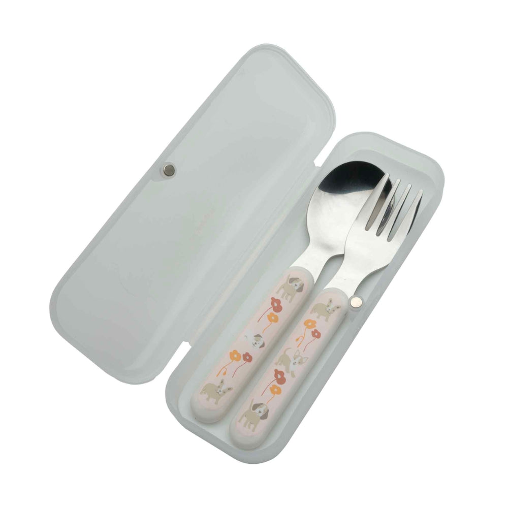 Ore Silverware Set - Puppies & Poppies