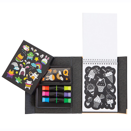 Neon Colouring Set - Glow Friends