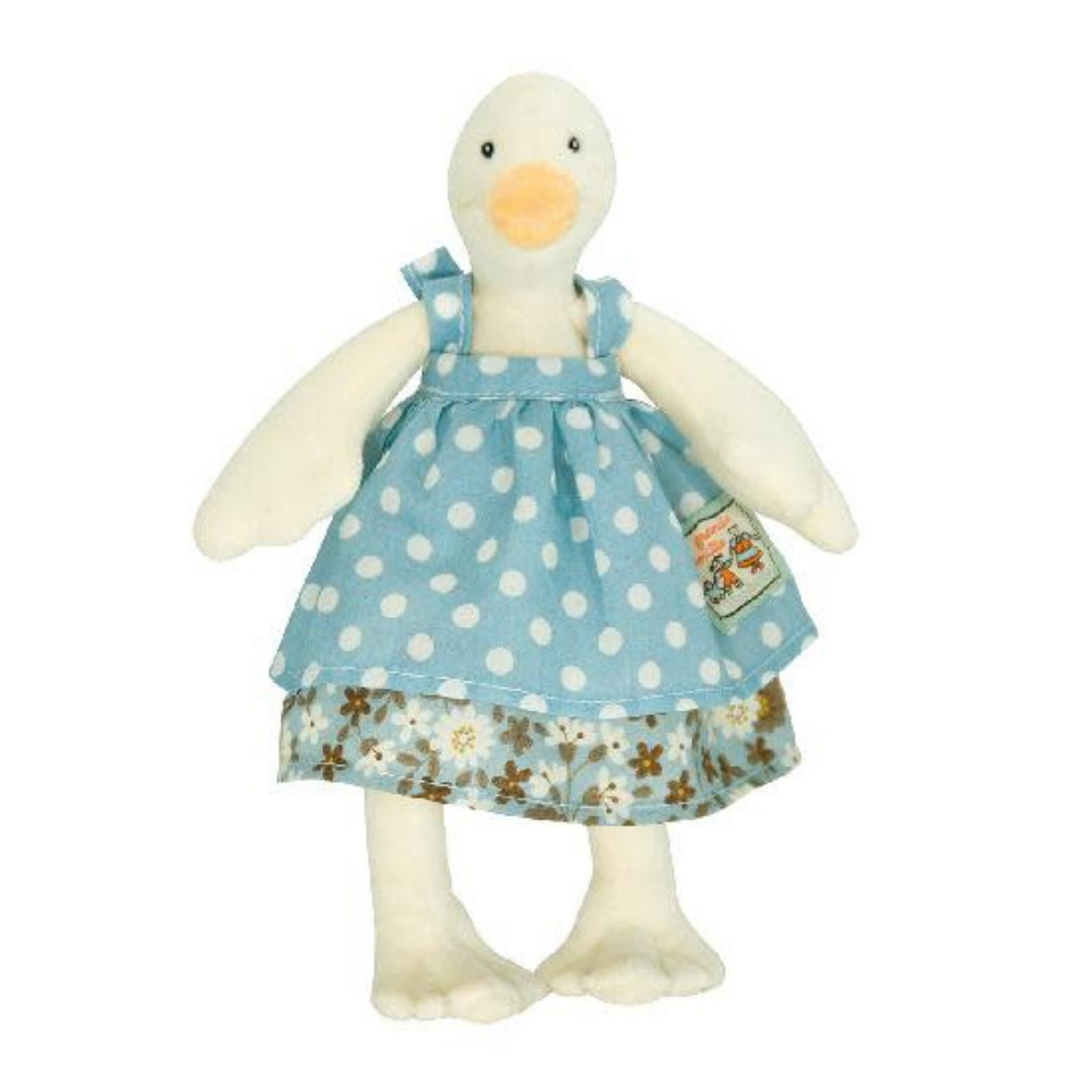 Moulin Roty Grande Famille- Jeanne Duck Soft Toy 20cm