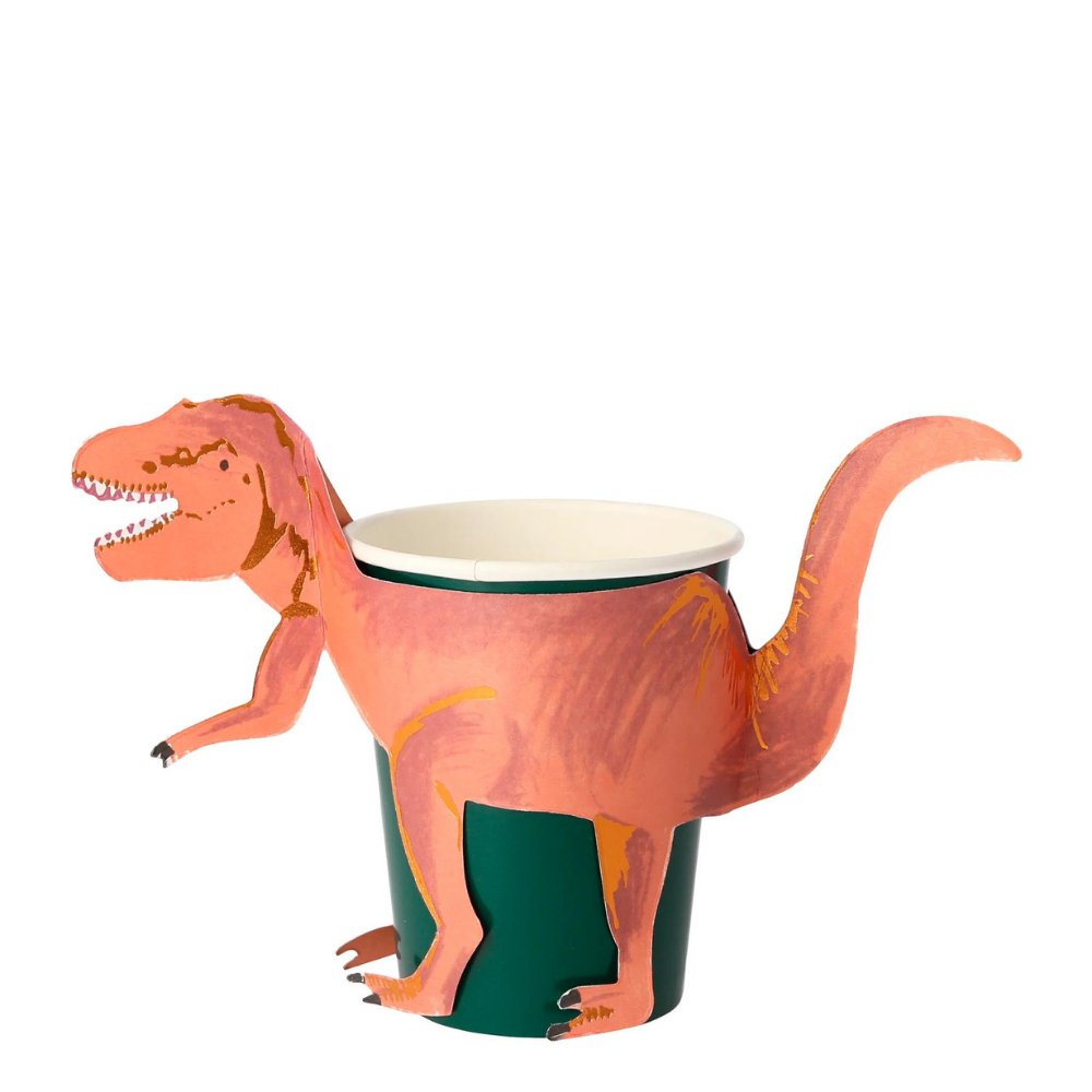 Meri Meri T Rex Party Cups