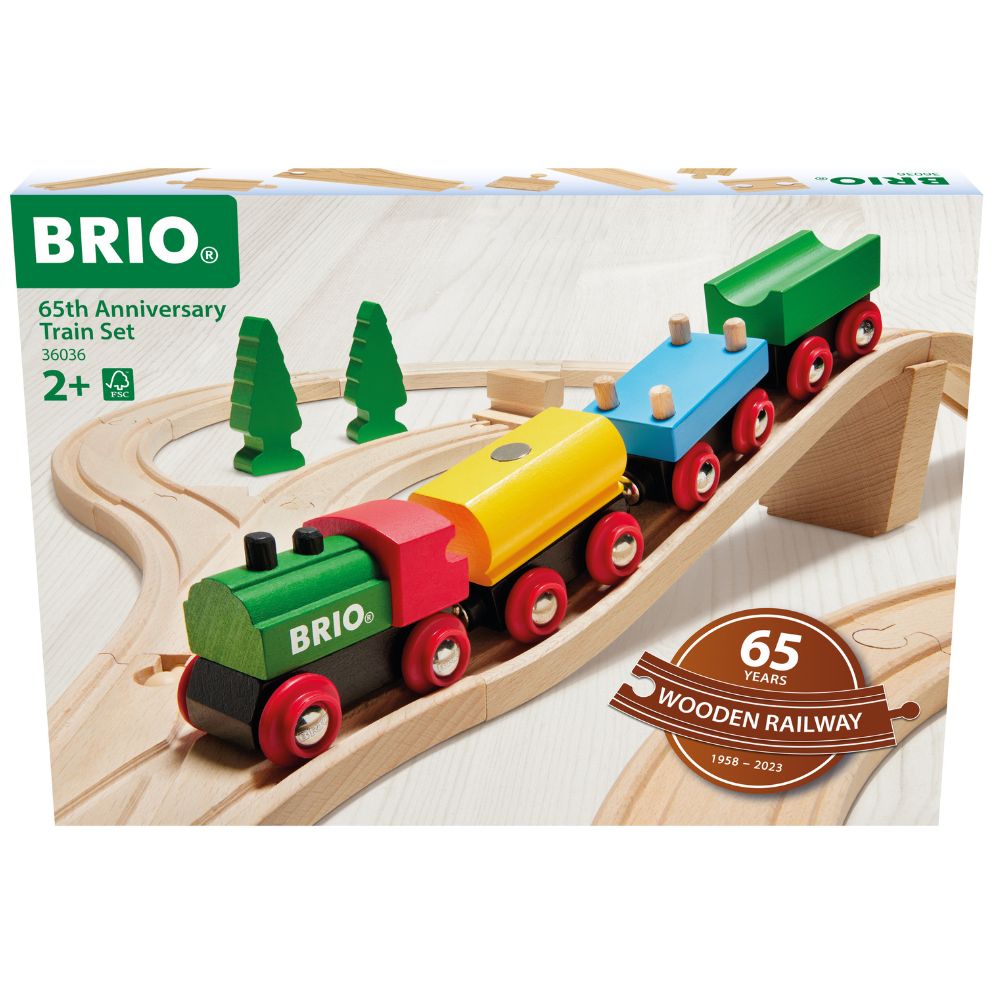 Brio 65th Anniversary Train Set Brio Trains Kol Kid
