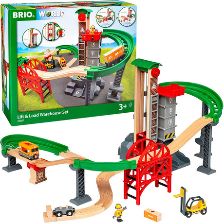Brio Lift and Load Warehouse Set