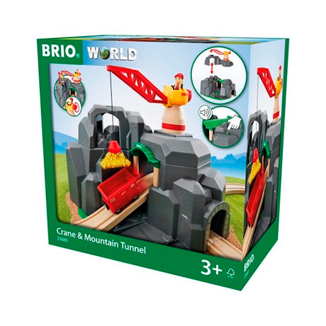 Brio Crane & Mountain Tunnel