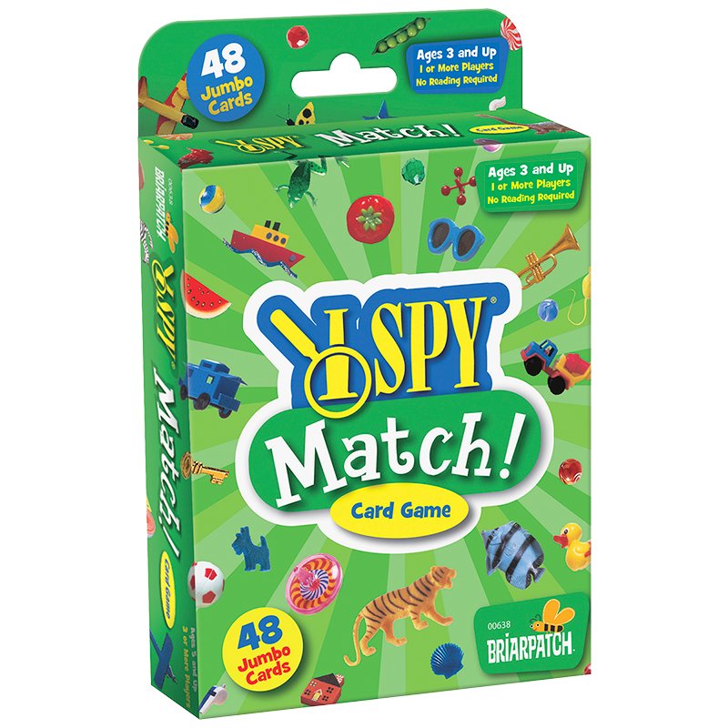 I Spy Match Card Game