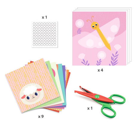 Djeco Collages Crinkle Cutting
