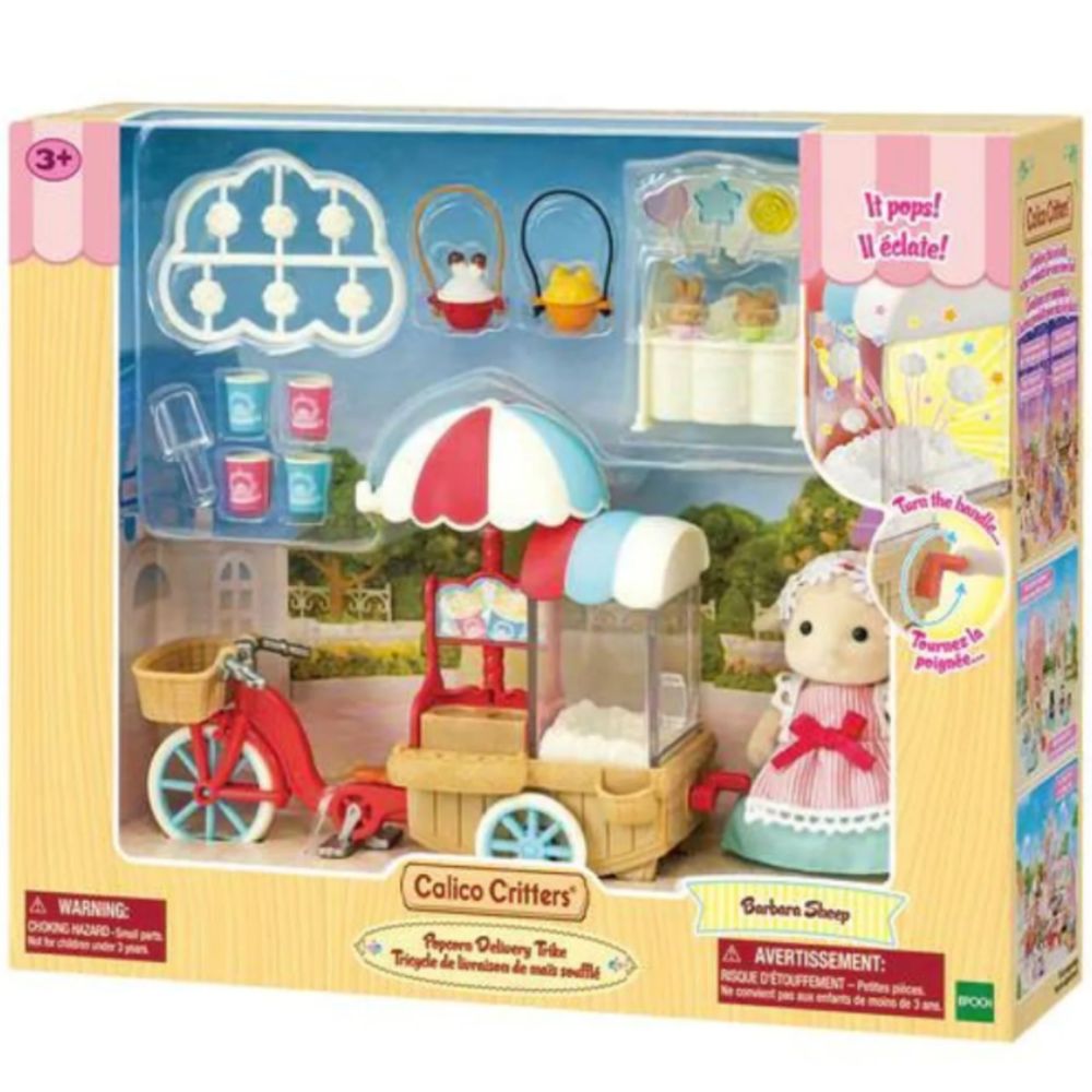 Calico Critters Popcorn Delivery Truck