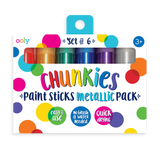 Chunkies Paint Sticks Metallic 6pk