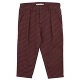 Tiny Cottons Diagonal Stripes Pleated Pant