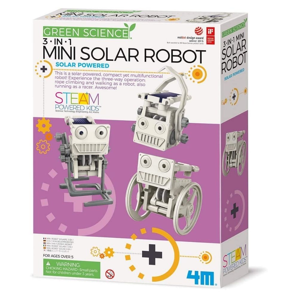 3 in 1 Solar Robot