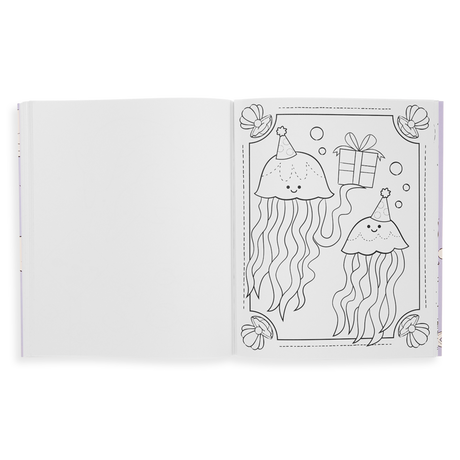 Color-in Book: Outrageous Ocean