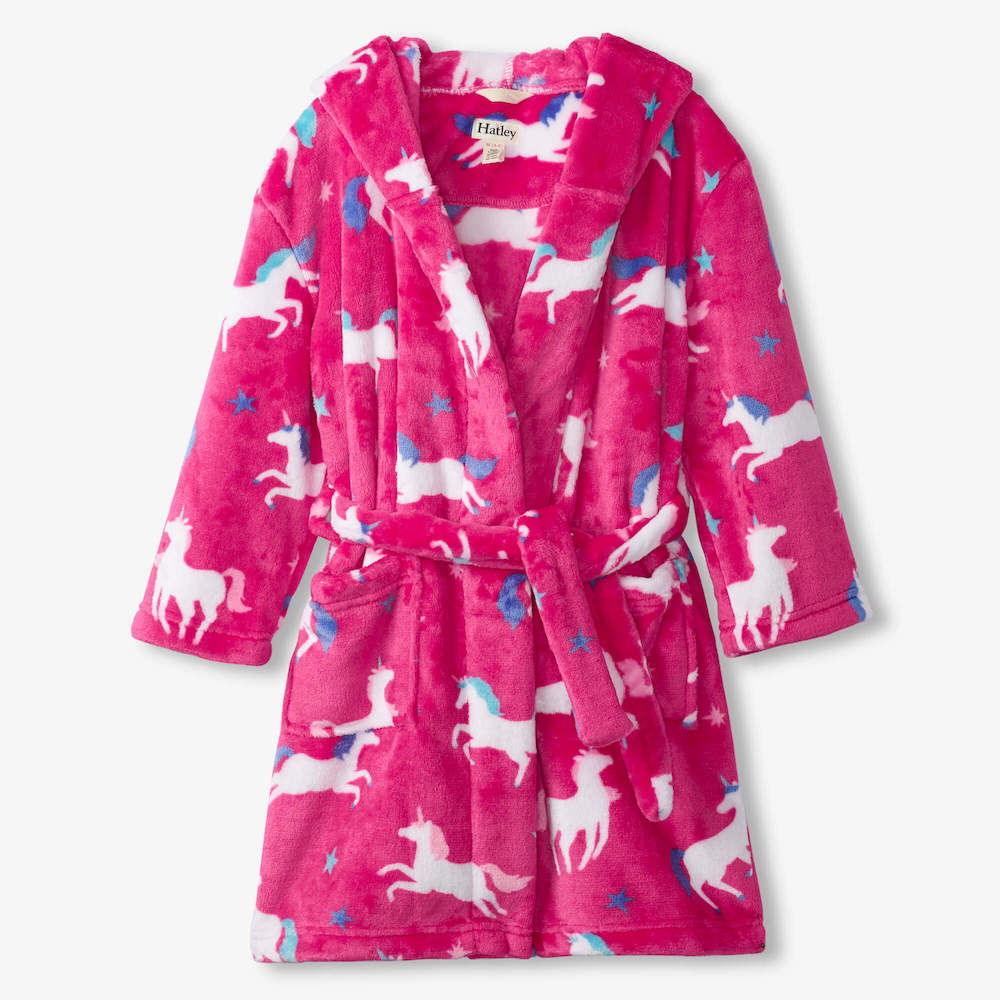 Hatley Twinkle Unicorns Fleece Robe – Kol Kid
