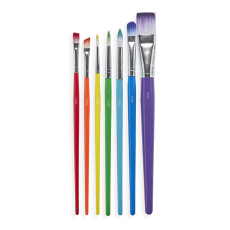 Ooly Lil' Paint Brushes - Set of 7