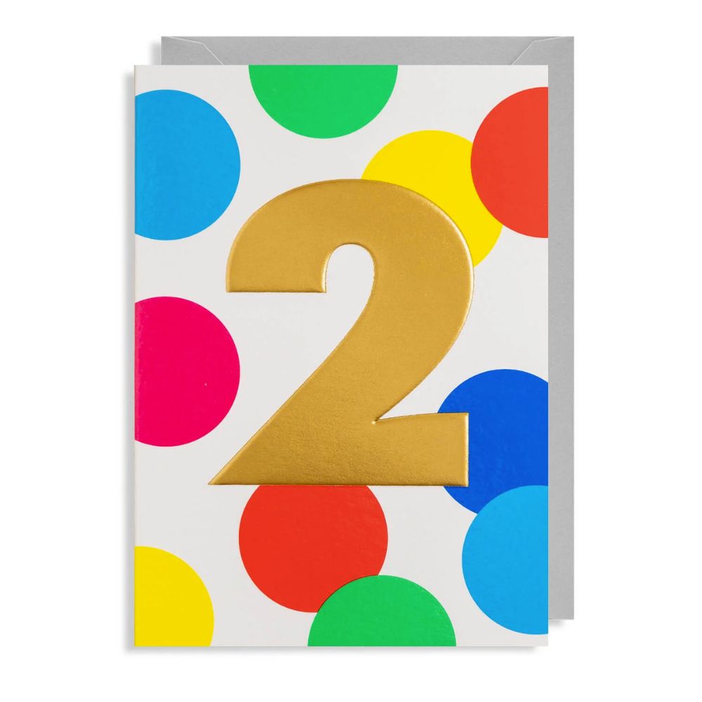 Number 2 Card