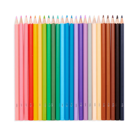 Colour Together Coloured Pencils, Set of 24 (18 Classic and 6 Skin Tone)