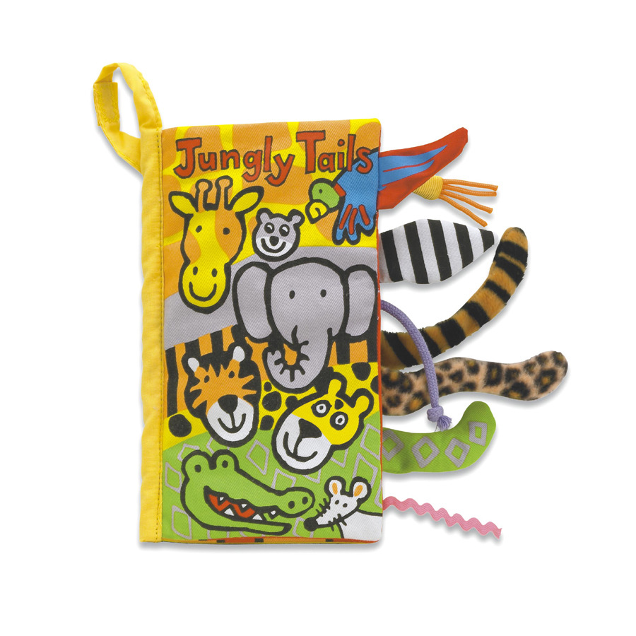 Jellycat Book Jungly Tails