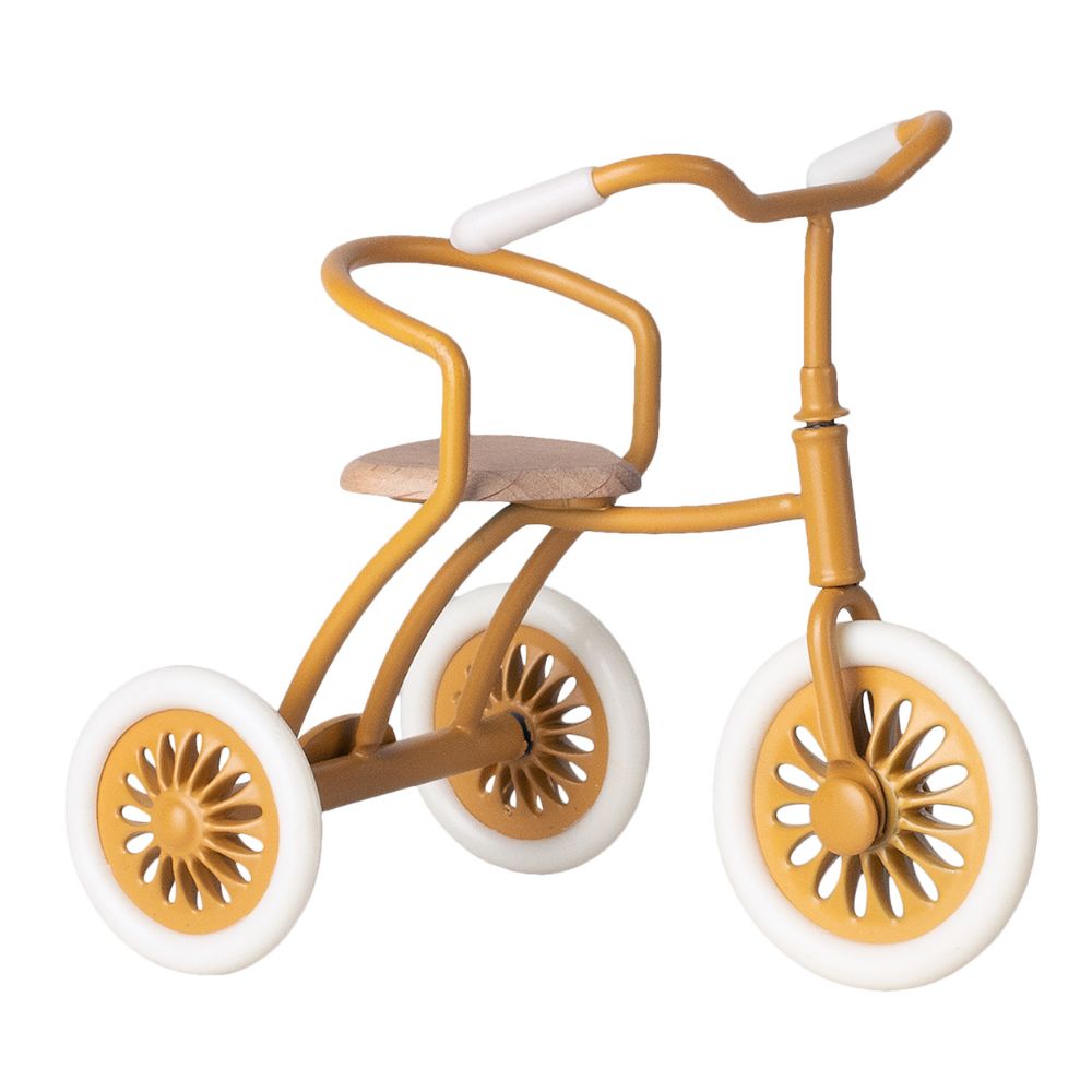 Maileg Abri a Tricycle Mouse - Ocher