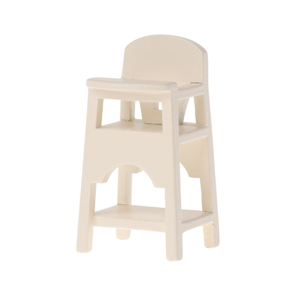 Maileg High chair, Mouse - Off white