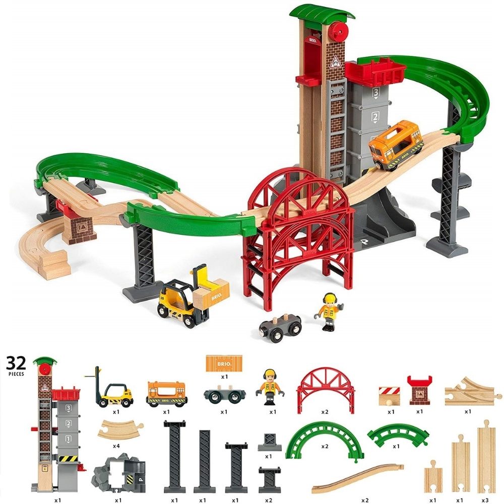 Brio Lift & Load Warehouse Set