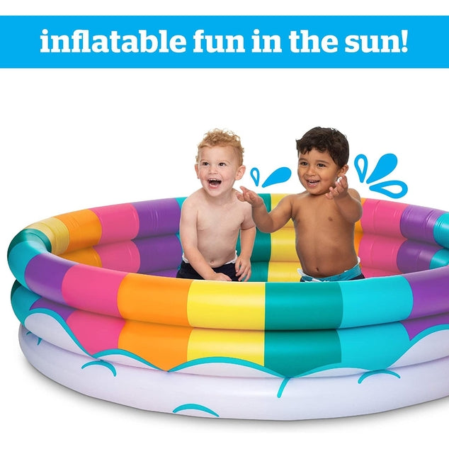 Rainbow Kiddie Pool