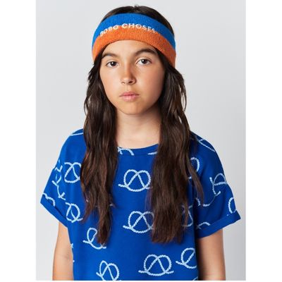 Bobo Choses Blue Towel Headband