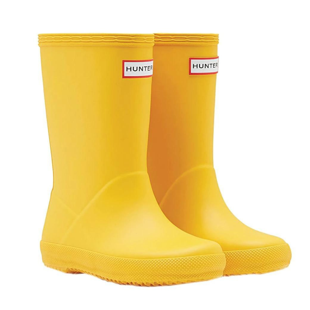 Yellow Hunter Kids First Classic Matte Rainboots Kol Kid