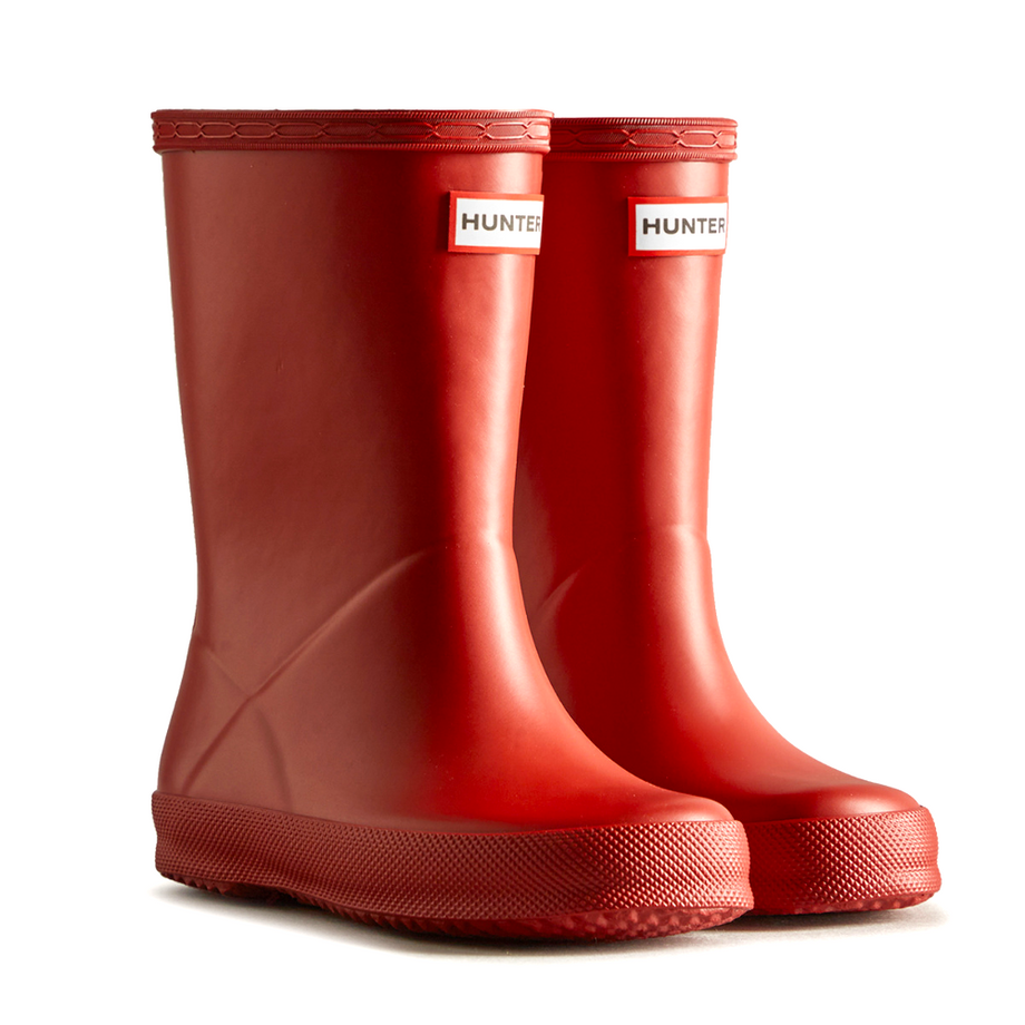 Military Red Hunter Kids First Matte | Rainboots | Kol Kid