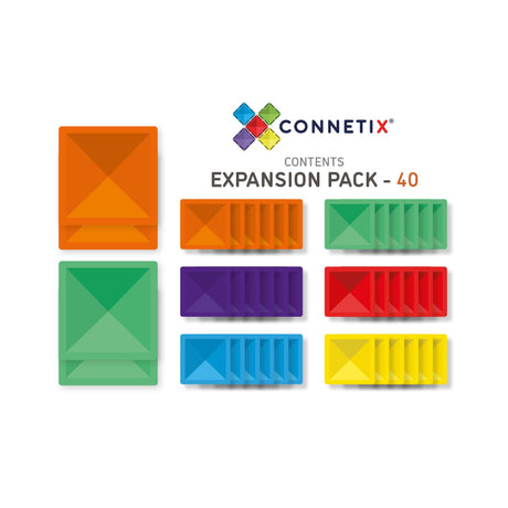 Connetix Expansion Pack - 40 Pieces