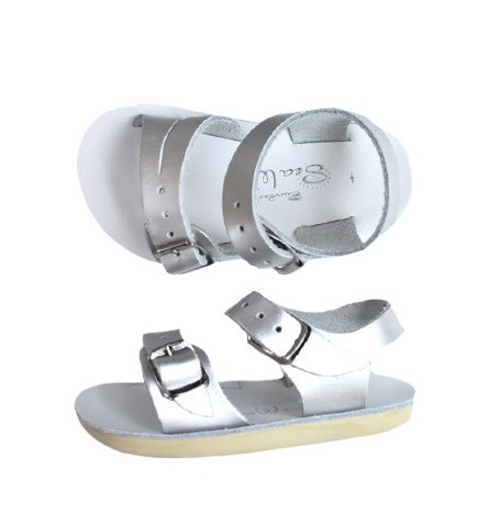 Salt Water Sandals Sea Wees Infant in Silver 3