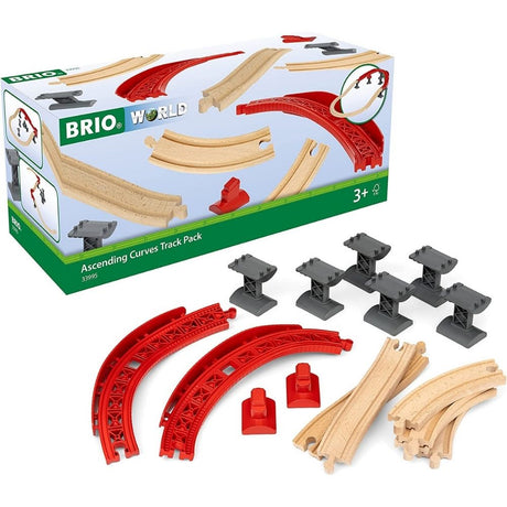 Brio Ascending Curves Track Pack