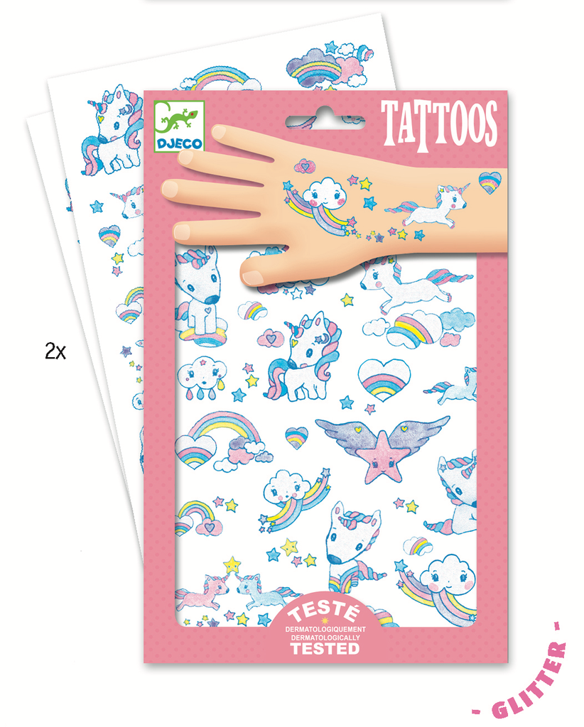 Djeco Tattoos - Unicorns